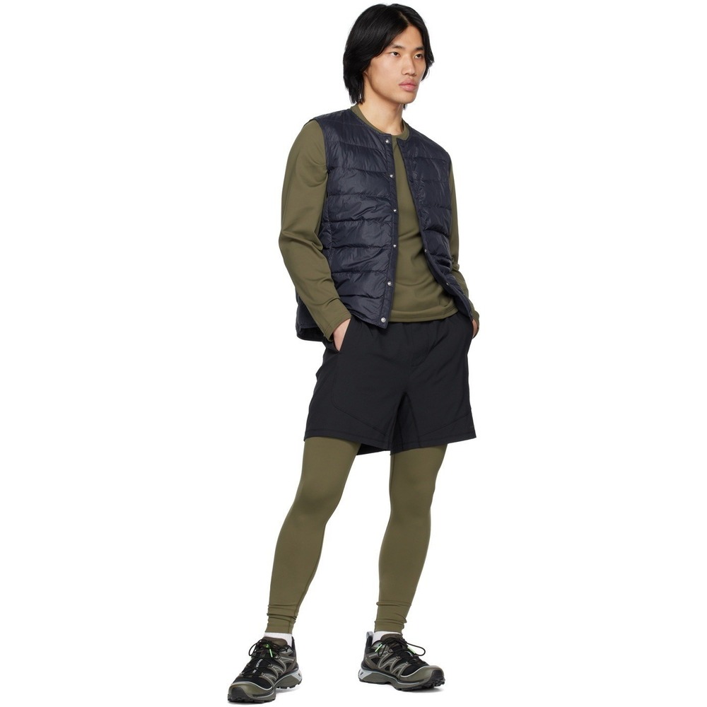 Outdoor Voices Mens CloudKnit‎ Long Sleeve T-Shirt Olive Green Size M Athletic